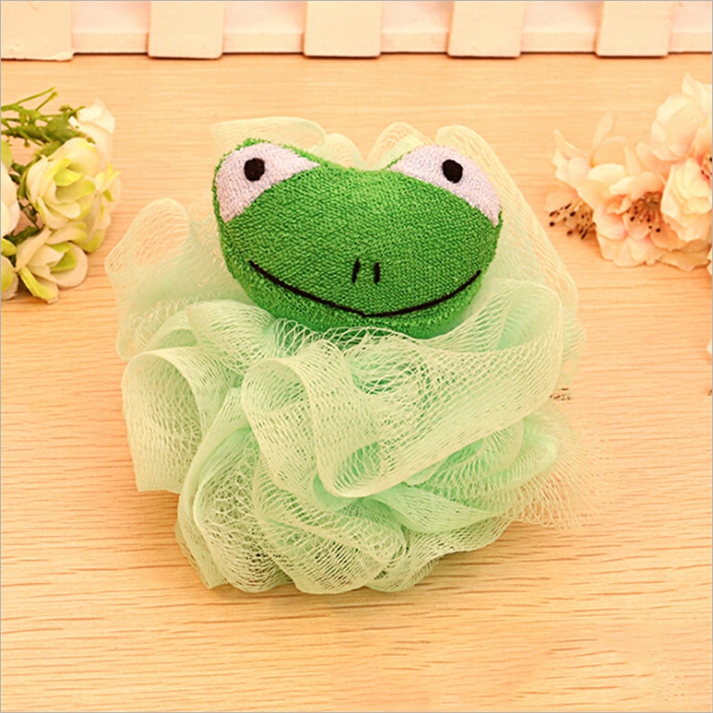 Cartoon Bath Flower Bath Ball Milk Shower Accessories Bathroom Supplies Loofah Mesh Sponge Super Soft Baby Bath Brush